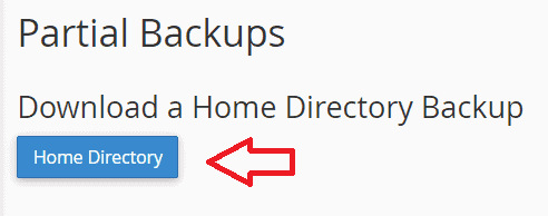 Download Partial Backup