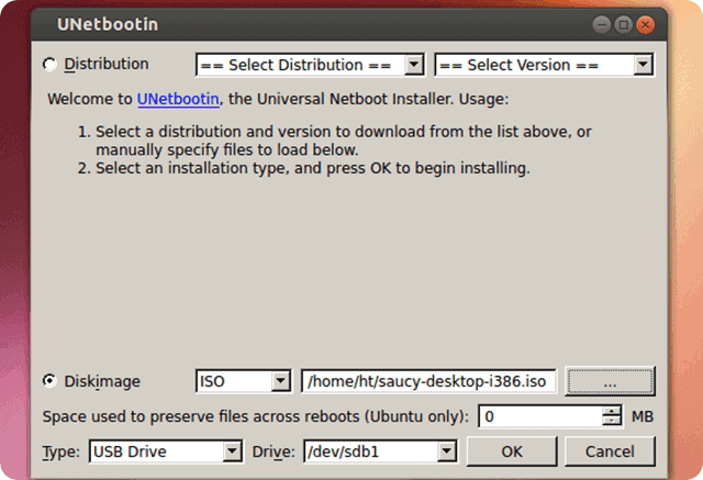 Install Ubuntu With Unetbootin