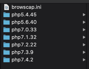 Mamp Php Versions