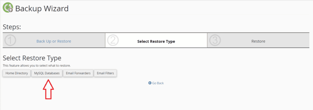 Restore Mysql Backup