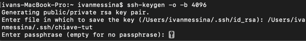 Ssh Connection Keygen Passphrase
