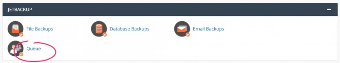 Jetbackup Queue