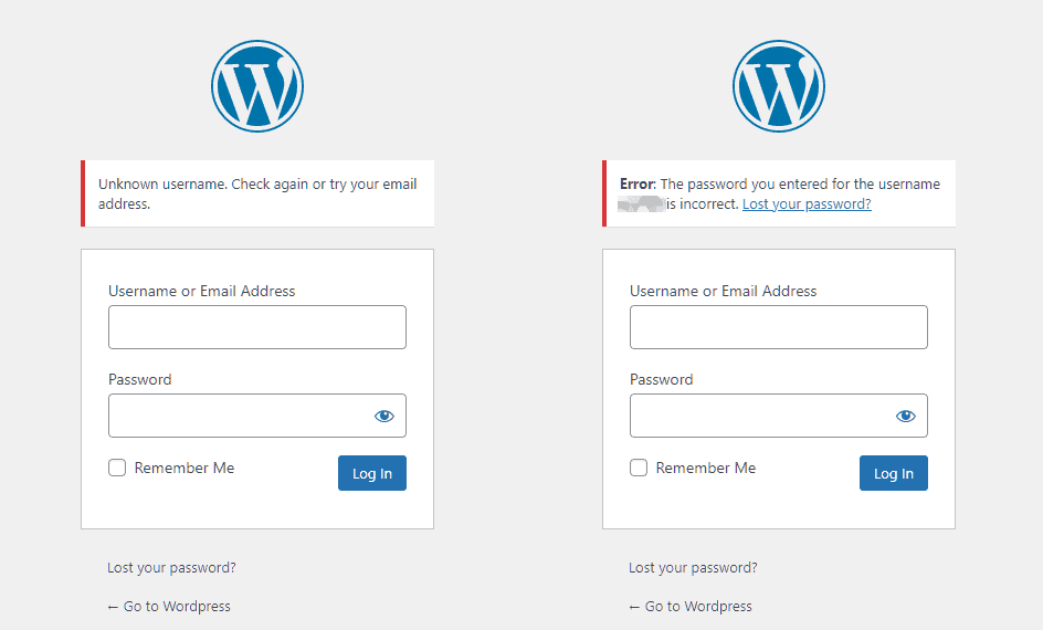 Wordpress Security Login Suggestion