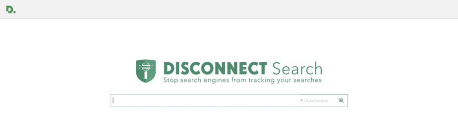 Alternative Search Engine Disconnect Search