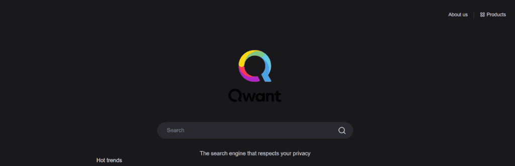 Alternative Search Engine Qwant