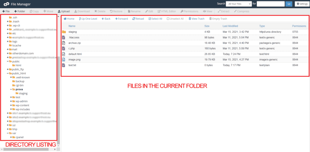 File Manager Structure