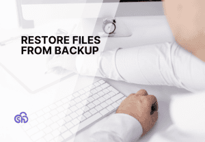 Restore files from automatic backup