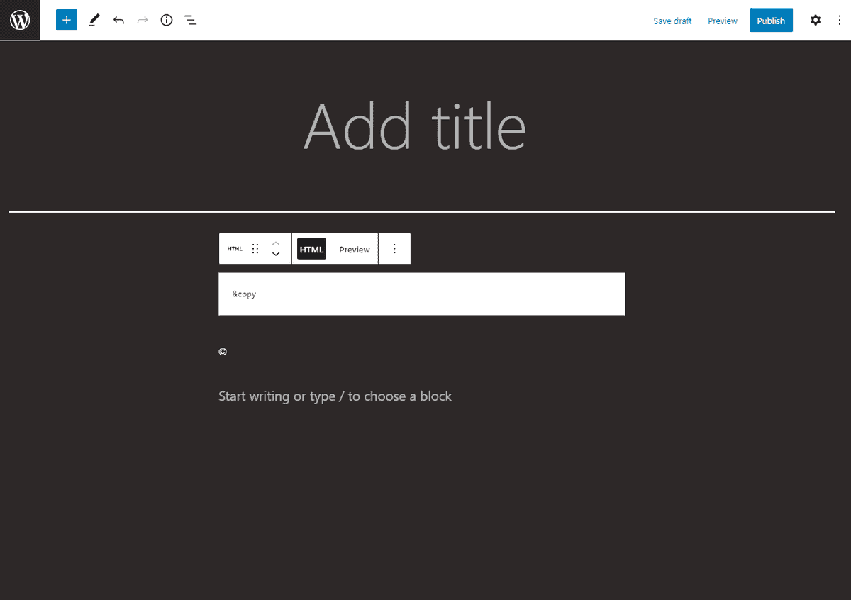 special characters in links