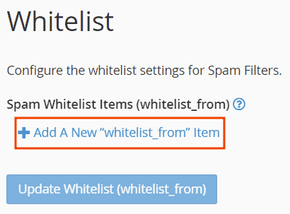 Add A New Whitelist From Item