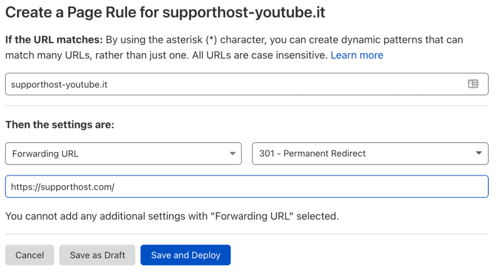 Add Rule Cloudflare