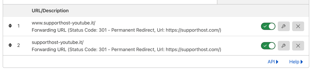 Cloudflare Redirection Rules