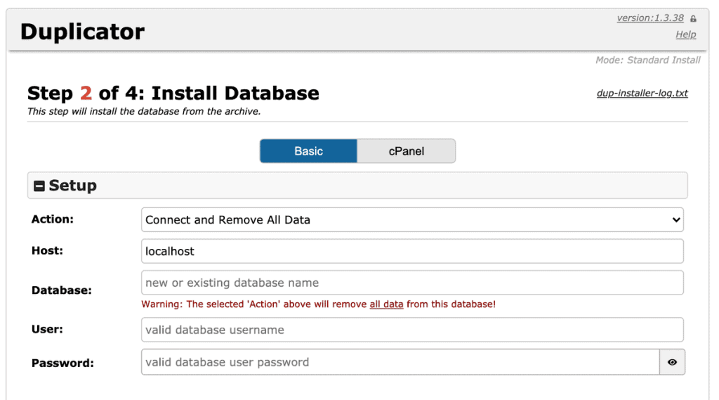 Database Duplicator