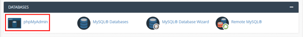 Import Databases Phpmyadmin Cpanel