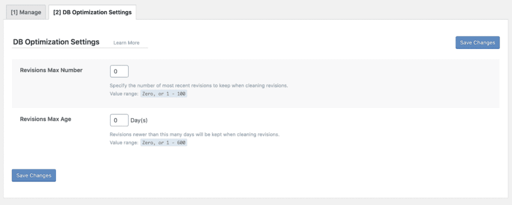 Litespeed Cache Db Optimization Settings