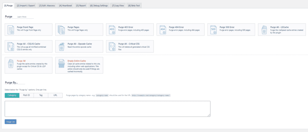 Litespeed Cache Toolbox