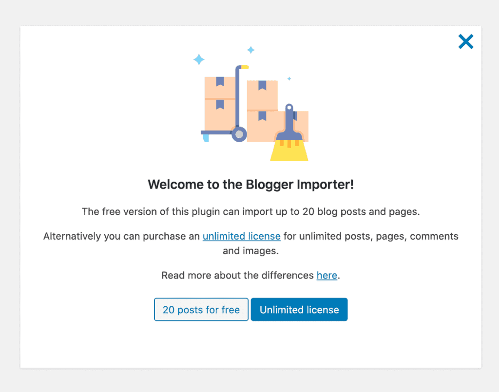 Migrate Blogger To WordPress Blog Importer