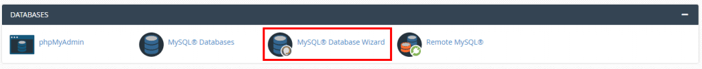 Mysql Database Wizard