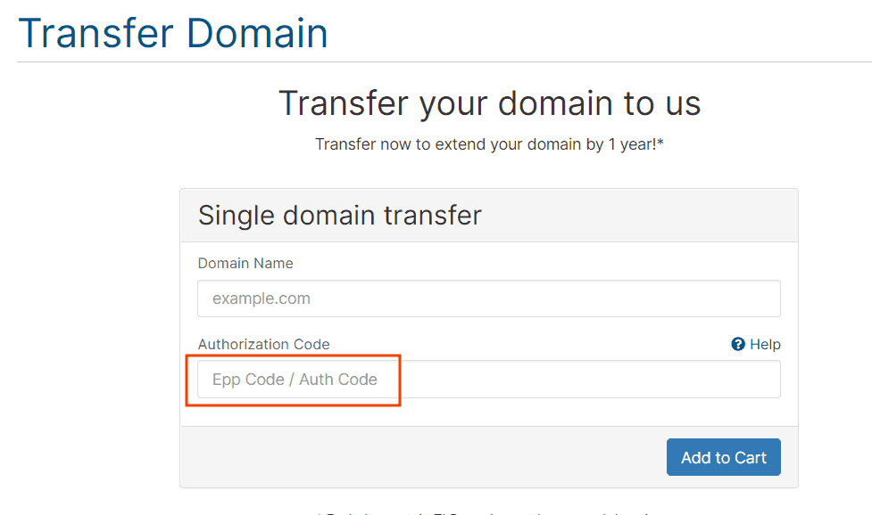 Transfer Domain To Supporthost