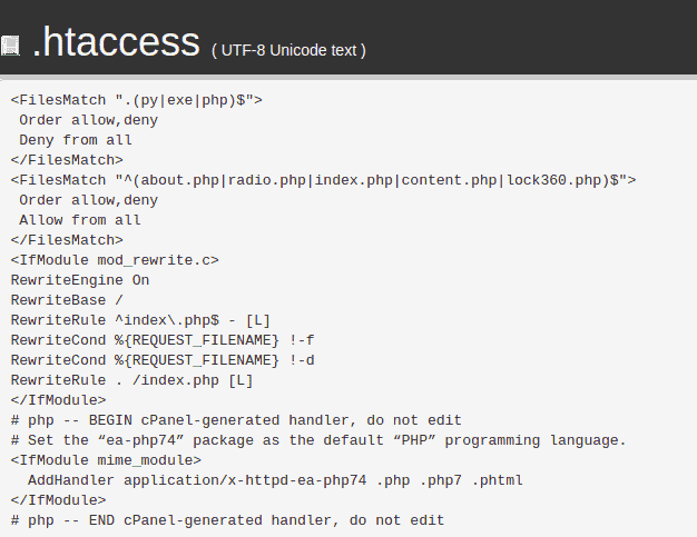 Wordpress Hacked Check Htaccess File