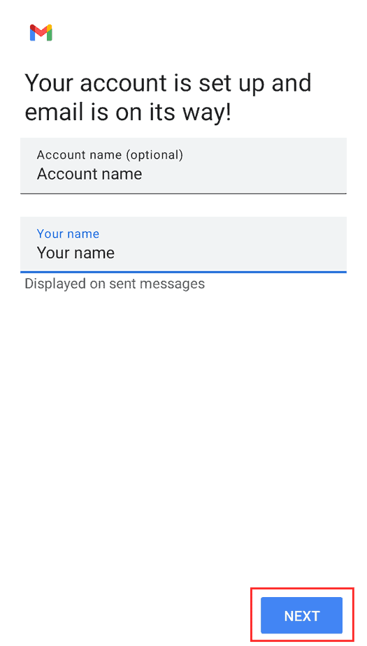 Email Client Android Account Set Up
