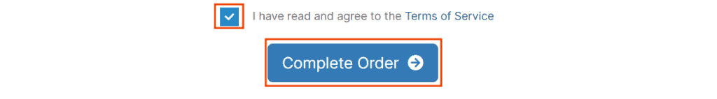 Order Addon Complete Order