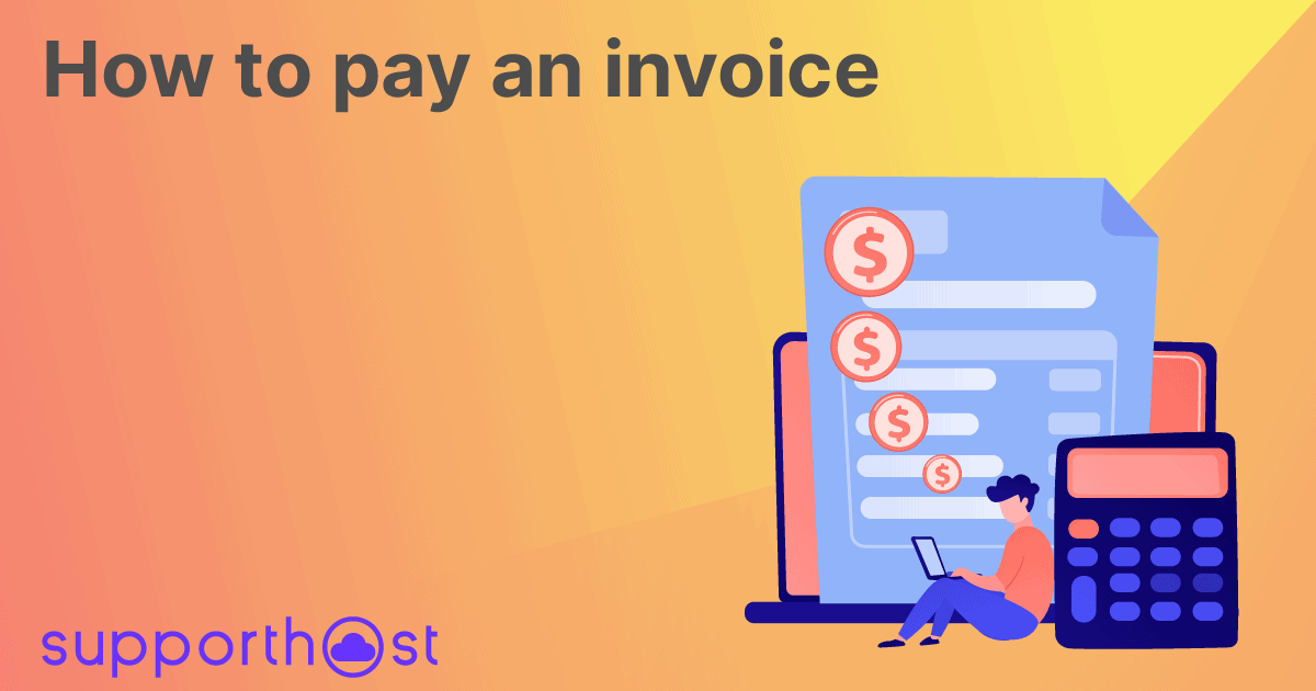 How to pay an invoice