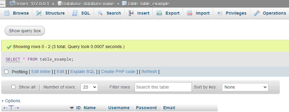 Phpmyadmin Check Import Status