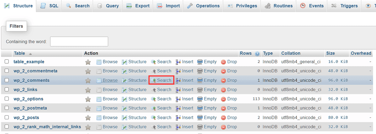 phpMyAdmin: the definitive guide - SupportHost