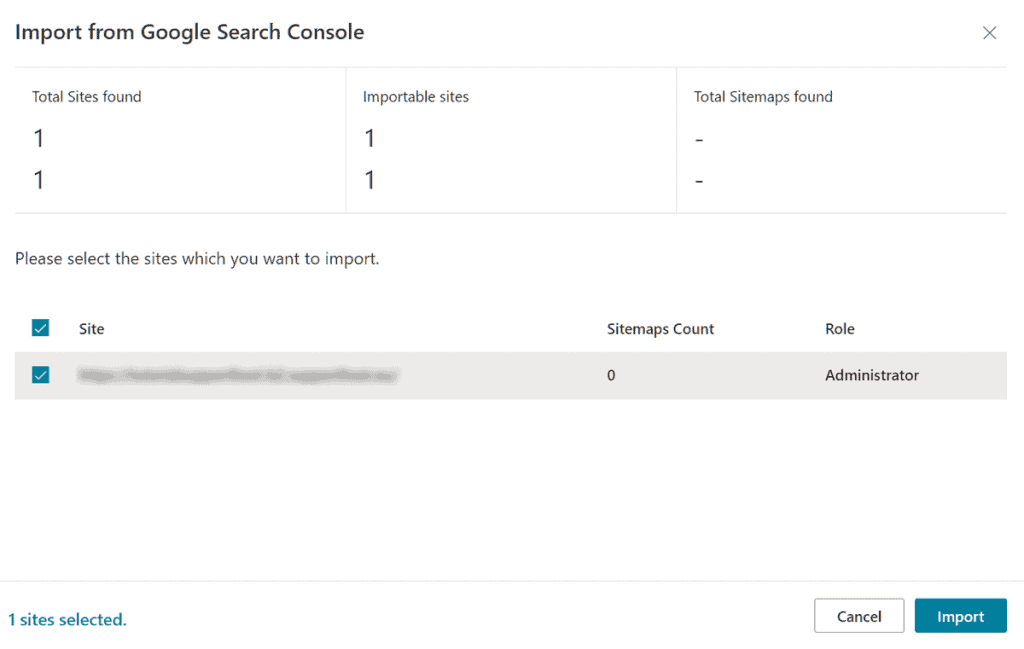 Sitemap Import From Google Search Console To Bing