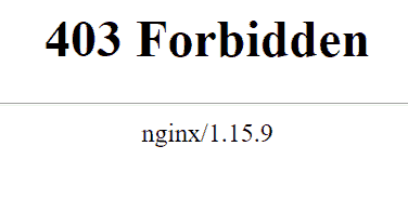 How to solve error 403 forbidden NGINX in Google Chrome - Quora