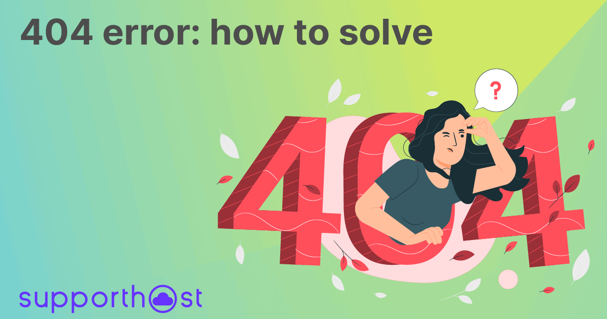 404 error: how to solve