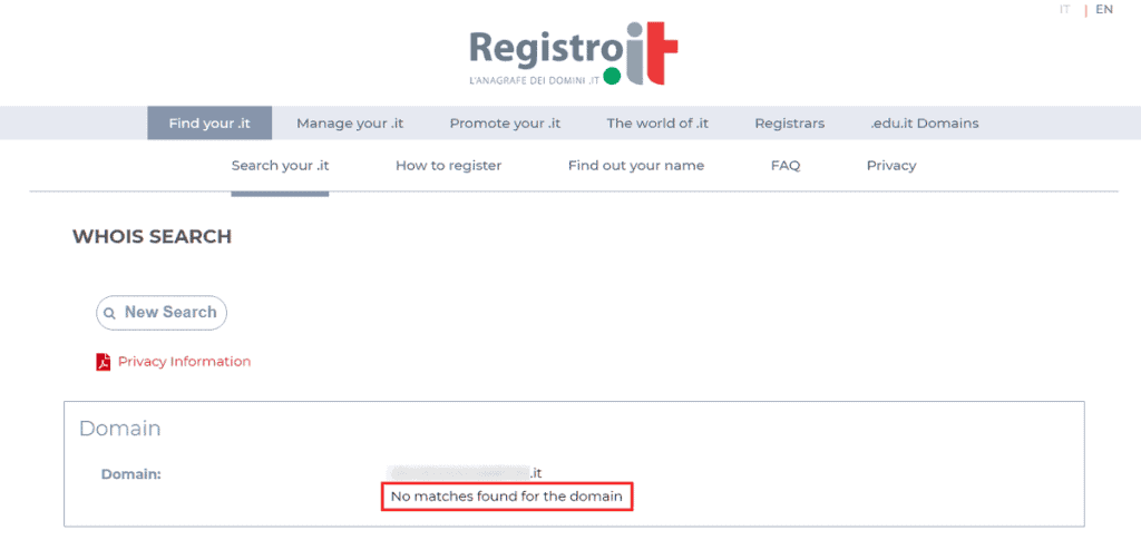 Available Domains On Nic