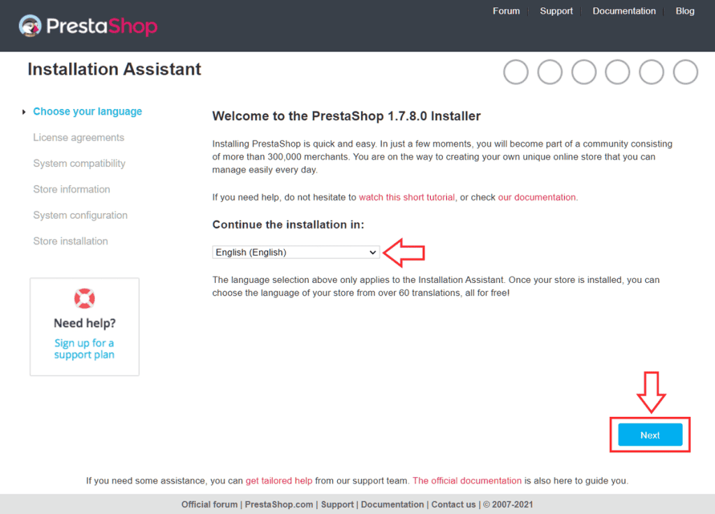 How To Install Prestashop Set Language