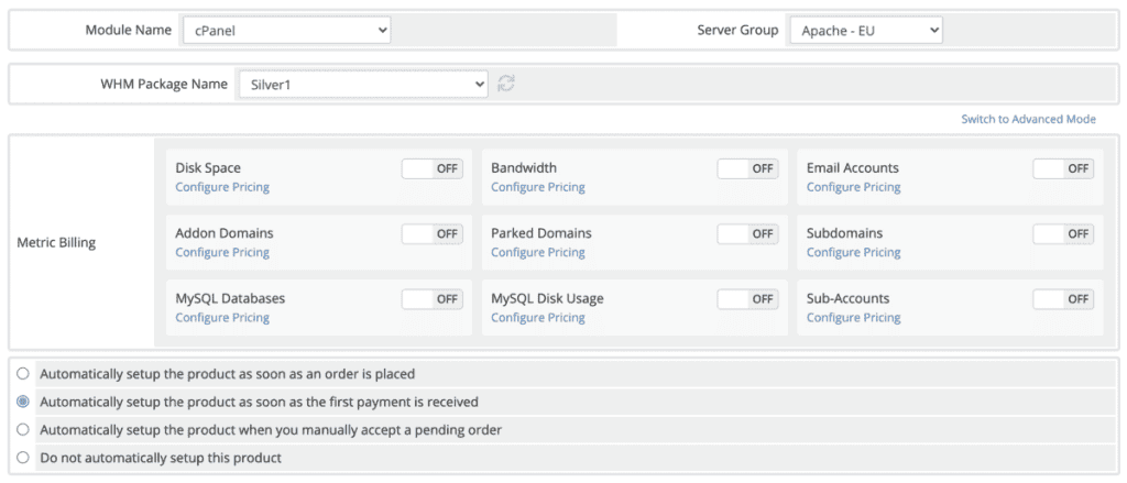 How To Start A Web Hosting Business Whmcs Module Settings