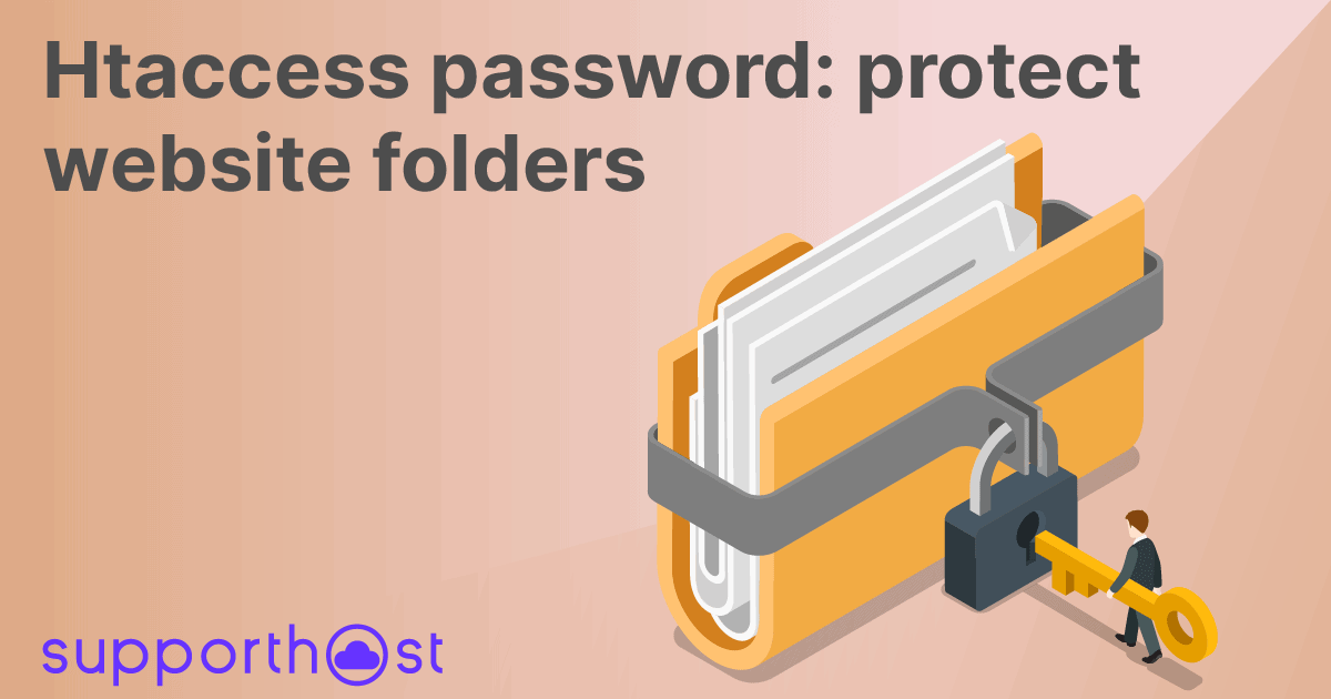 Htaccess password: protect website folders