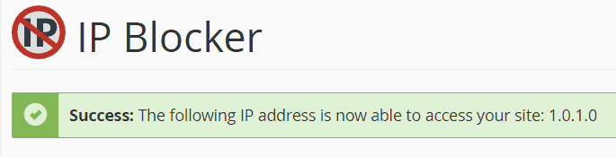 Remove Ip Completed