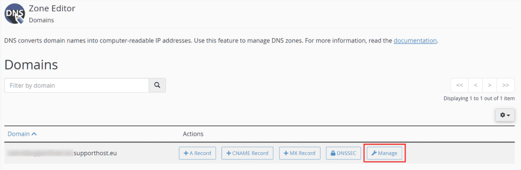 Cpanel Domain Dns Zone Editor