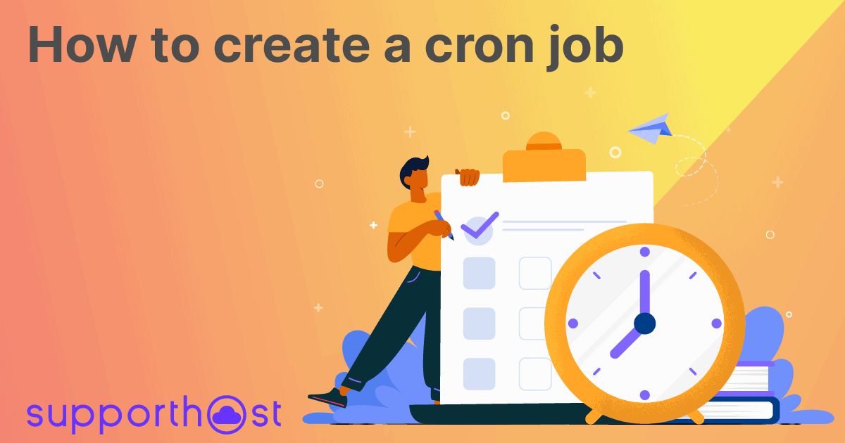 How to create a cron job