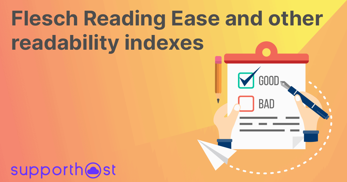 Flesch Reading Ease and other readability indexes