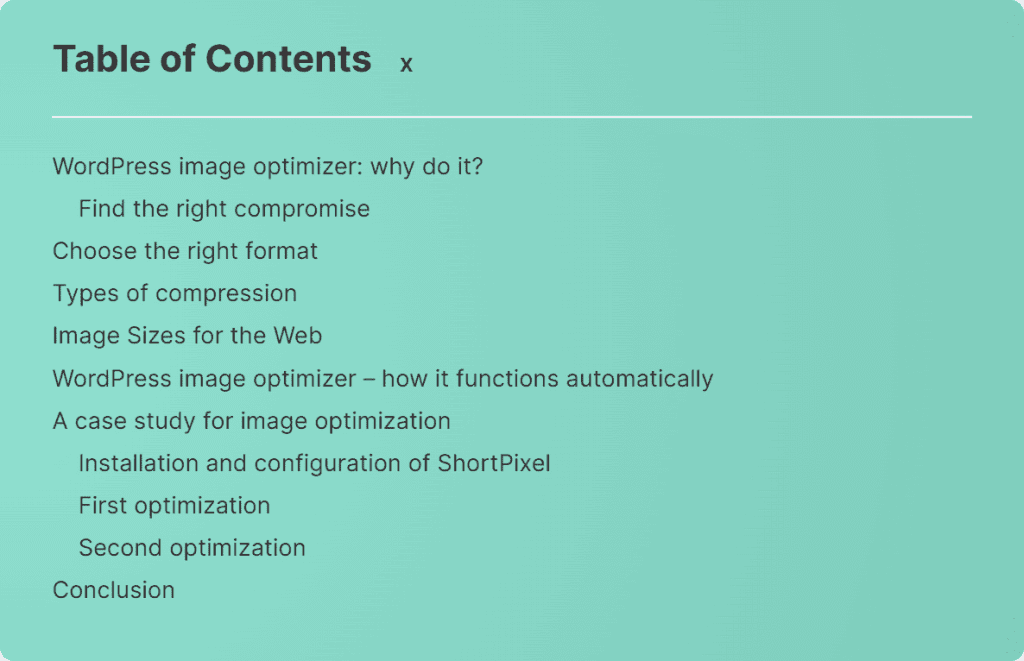 How To Write An Article With A Table Of Contents