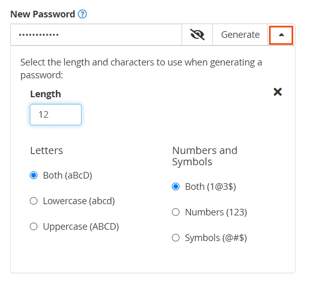 Password Generator Whm