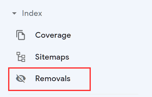 Removals Google Search Console 1