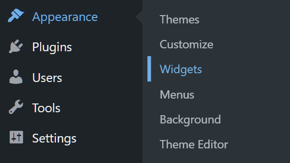 Wordpress Multilingual Appearance Widgets Menu