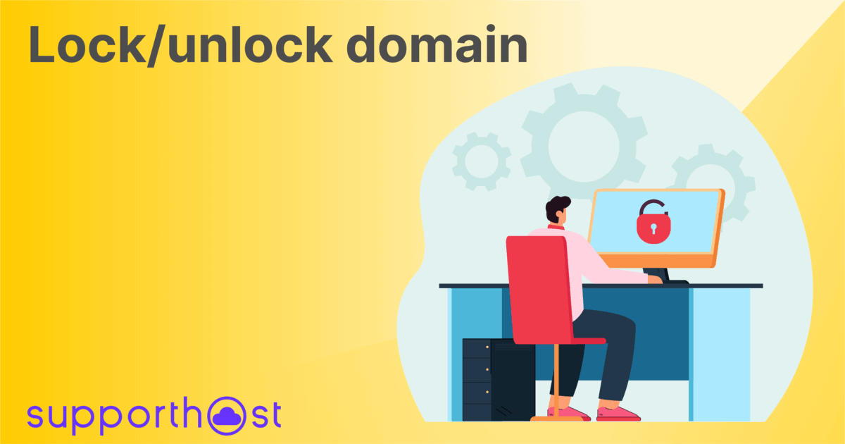 Lock/unlock domain