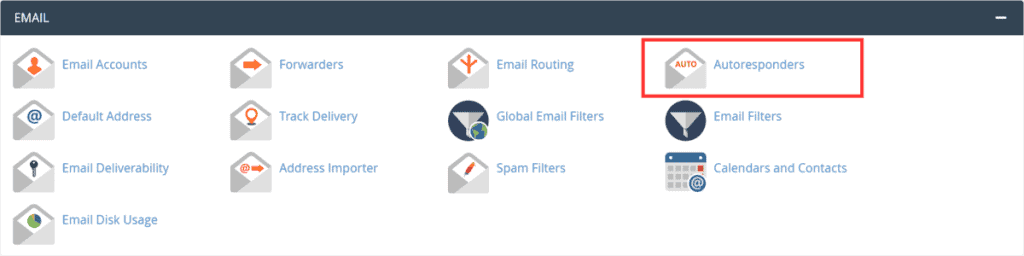 Cpanel Select Autoresponder