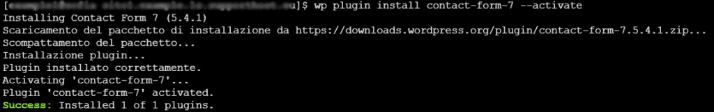 Wp Cli Wp Plugin Install