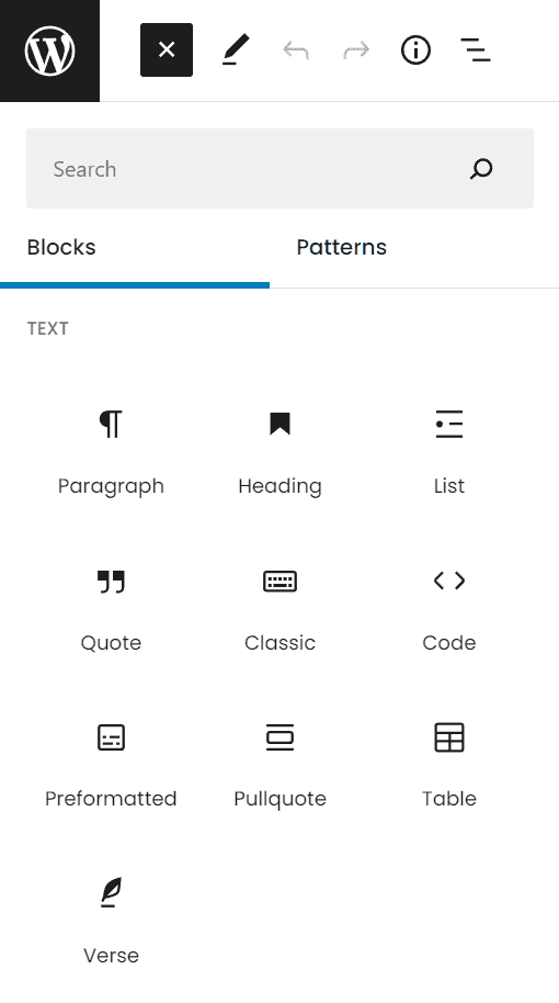 Gutenberg Display All Blocks