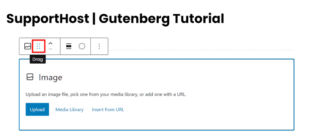 Gutenberg Drag Blocks