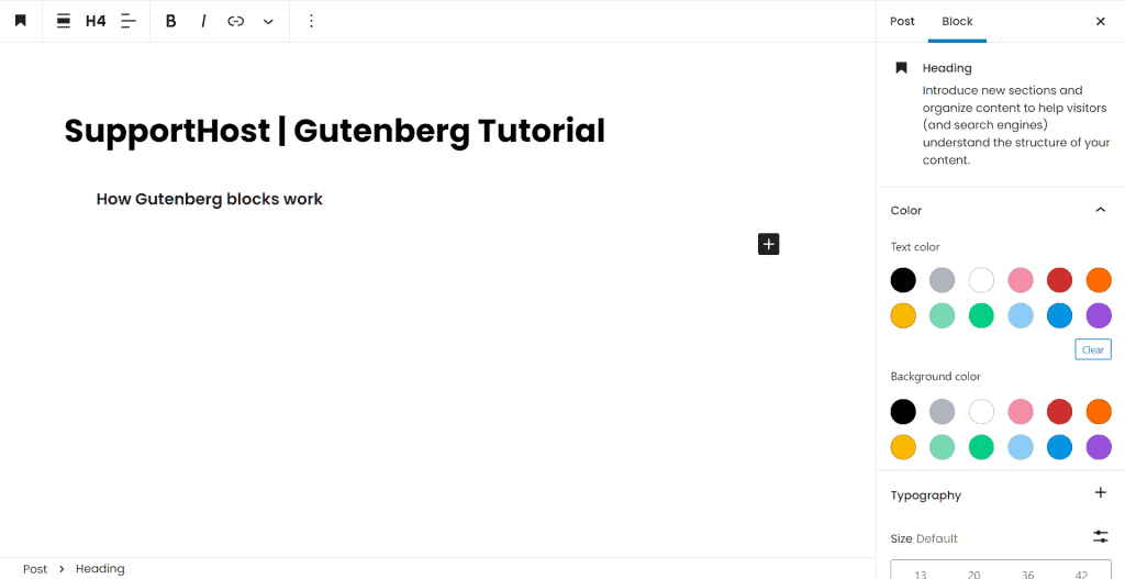 Gutenberg Title Block