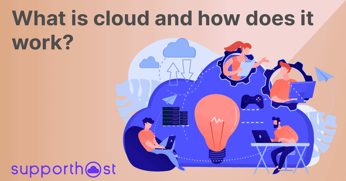 What is cloud and how does it work?